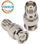 41220311 -- RF ADAPTER - 50OHMS, BNC MALE TO TNC FEMALE STRAIGHT ADAPTER