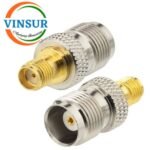 41220421 -- RF ADAPTER – 50 OHMS, SMA FEMALE TO TNC FEMALE STRAIGHT ADAPTER