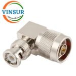 41310112 -- RF ADAPTER - 50 OHMS BNC MALE STRAIGHT N MALE RIGHT ANGLE ADAPTER