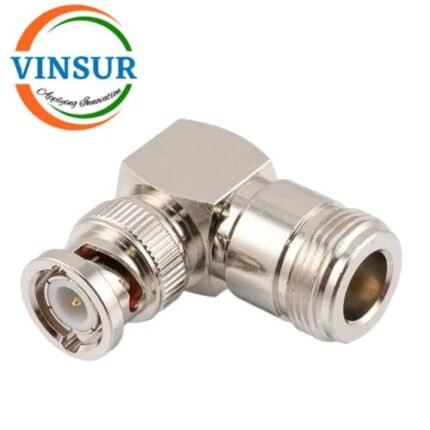 41310122 -- RF ADAPTER - 50 OHMS BNC MALE STRAIGHT N FEMALE RIGHT ANGLE ADAPTER