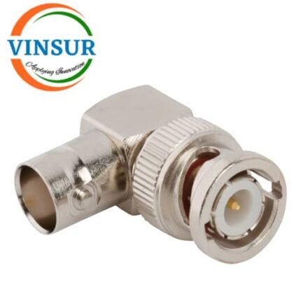 41310322 -- RF ADAPTER – 50 OHMS, BNC MALE TO BNC FEMALE STRAIGHT RIGHT ANGLE ADAPTER