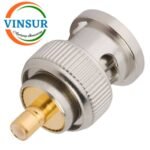 41310521 -- RF ADAPTER - 50 OHMS, BNC MALE TO SMB FEMALE STRAIGHT ADAPTER
