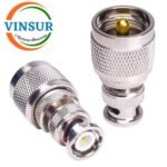 41310C11 -- RF ADAPTER - 50 OHMS, BNC MALE TO UHF MALE STRAIGHT ADAPTER