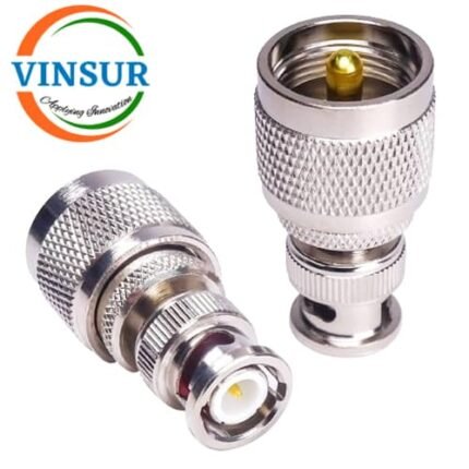 41310C11 -- RF ADAPTER - 50 OHMS, BNC MALE TO UHF MALE STRAIGHT ADAPTER