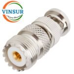 41310C21 -- RF ADAPTER - 50OHMS, BNC MALE TO UHF FEMALE STRAIGHT ADAPTER