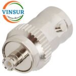 41320611 -- RF ADAPTER - 50 OHMS, BNC FEMALE TO MCX MALE STRAIGHT ADAPTER