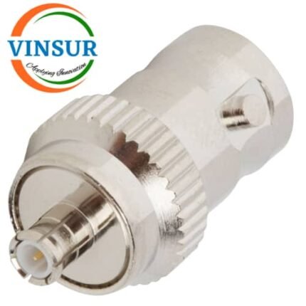 41320611 -- RF ADAPTER - 50 OHMS, BNC FEMALE TO MCX MALE STRAIGHT ADAPTER