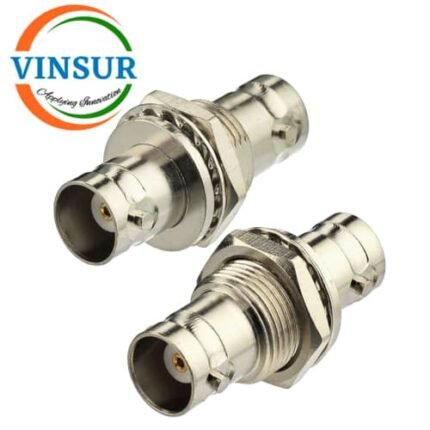 41321321 -- RF ADAPTER – 50 OHMS, BNC FEMALE TO BNC FEMALE STRAIGHT BULKHEAD ADAPTER