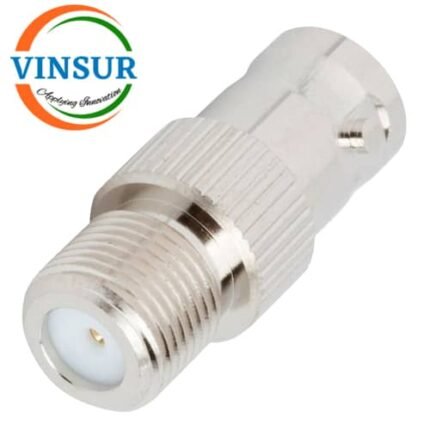 41326B21-- RF ADAPTER - 75 OHMS, BNC FEMALE TO F-TYPE  FEMALE STRAIGHT ADAPTER