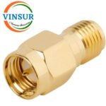 41410421 -- RF ADAPTER - 50 OHMS, SMA MALE STRAIGHT TO SMA FEMALE STRAIGHT ADAPTER