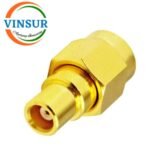 41410621 -- RF ADAPTERS - 50 OHMS, MCX FEMALE TO SMA MALE STRAIGHT ADAPTERS