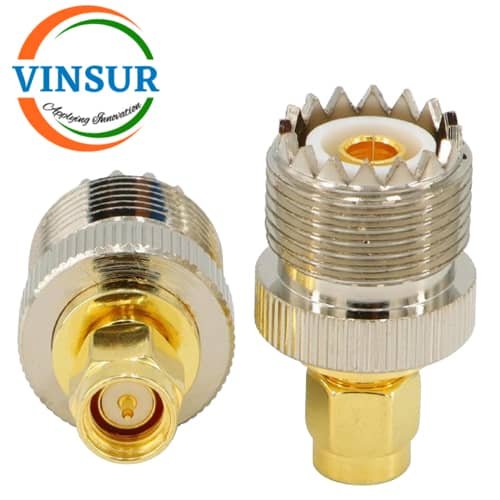 41410C21-RF-ADAPTER-50-OHMS-SMA-MALE-TO-UHF-FEMALE-STRAIGHT-ADAPTER.jpg 41410C21 -- RF ADAPTER - 50 OHMS, SMA MALE TO UHF FEMALE STRAIGHT ADAPTER - Image 1