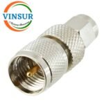 41410J11 -- RF ADAPTER - 50 OHMS, SMA MALE TO MINI UHF MALE STRAIGHT ADAPTER