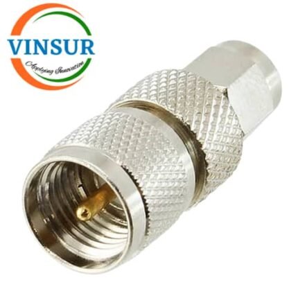 41410J11 -- RF ADAPTER - 50 OHMS, SMA MALE TO MINI UHF MALE STRAIGHT ADAPTER