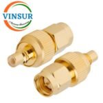 41410O21 -- RF ADAPTERS - 50 OHMS, SMA MALE TO SMC FEMALE STRAIGHT ADAPTER
