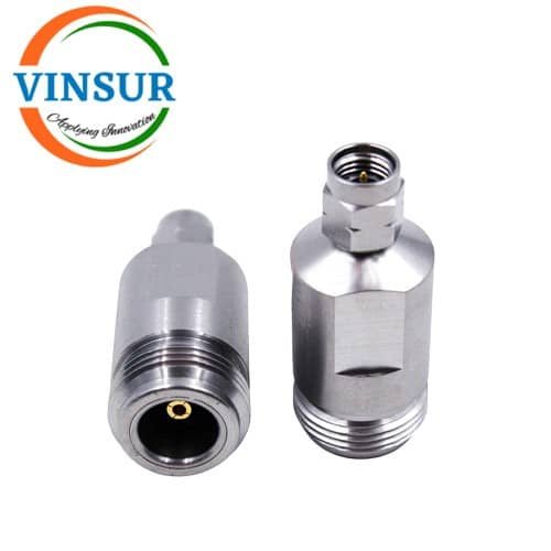 41416121-33-RF-ADAPTER-50OHMS-SMA-MALE-TO-N-FEMALE-STRAIGHT-ADAPTER.jpg 41416121-33-- RF ADAPTER - 50OHMS, SMA MALE TO N FEMALE STRAIGHT ADAPTERS - Image 1