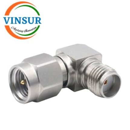 41416422-33-- RF ADAPTER - 50OHMS, SMA MALE TO SMA FEMALE RIGHT ANGLE  ADAPTER