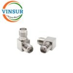 41420422-55 -- RF ADAPTER - 50OHMS SMA FEMALE RIGHT ANGLE TO SMA FEMALE RIGHT ANGLE ADAPTER