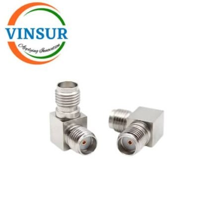 41420422-55 -- RF ADAPTER - 50OHMS SMA FEMALE RIGHT ANGLE TO SMA FEMALE RIGHT ANGLE ADAPTER