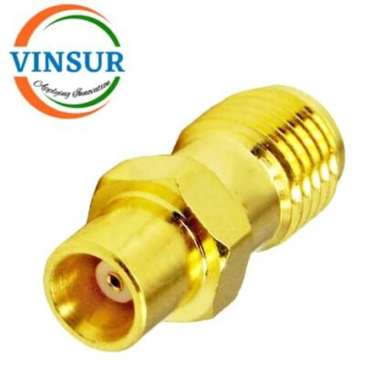 41420621 -- RF ADAPTERS - 50 OHMS, MCX FEMALE TO SMA FEMALE STRAIGHT ADAPTERS