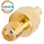 41420721 -- RF ADAPTER - 50 OHMS, MMCX FEMALE TO SMA FEMALE STRAIGHT ADAPTERS