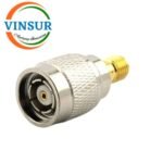 41420811-10 -- RF ADAPTER - 50 OHMS, SMA FEMALE TO RP TNC MALE STRAIGHT ADAPTER