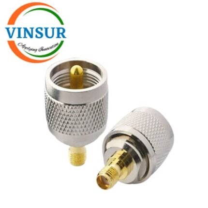 41420C11 -- RF ADAPTER - 50 OHMS, SMA FEMALE TO  UHF MALE STRAIGHT ADAPTER