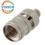 41420J11 -- RF ADAPTER - 50 OHMS, SMA FEMALE TO MINI UHF MALE STRAIGHT ADAPTER