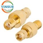41420O11 -- RF ADAPTERS - 50 OHMS, SMA FEMALE TO SMC MALE STRAIGHT ADAPTER