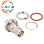 41421221 -- RF ADAPTER - 50 OHMS, SMA FEMALE TO TNC FEMALE STRAIGHT BULKHEAD ADAPTER