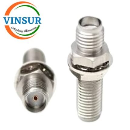 41421421-33 -- RF ADAPTER - 50 OHMS, SMA FEMALE TO SMA FEMALE STRAIGHT BULKHEAD ADAPTER