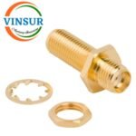 41421421 -- RF ADAPTER - 50 OHMS, SMA FEMALE TO SMA FEMALE STRAIGHT BULKHEAD ADAPTER - Image 2