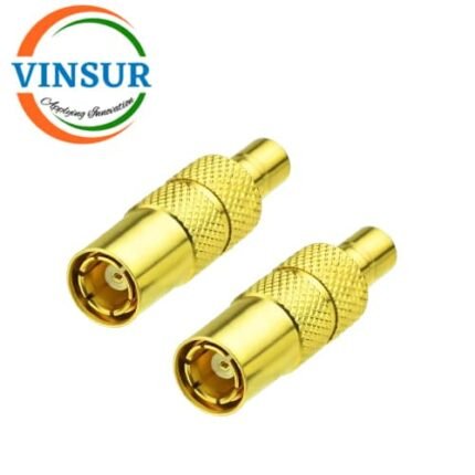 41510521 -- RF ADAPTER - 50 OHMS, SMB MALE TO SMB FEMALE STRAIGHT ADAPTER