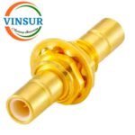 41521521 -- RF ADAPTER - 50 OHMS, SMB FEMALE TO SMB FEMALE STRAIGHT BULKHEAD ADAPTER