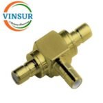 41526521 -- RF CONNECTOR - 50OHMS, SMB T -ADAPTER FEMALE- FEMALE-FEMALE