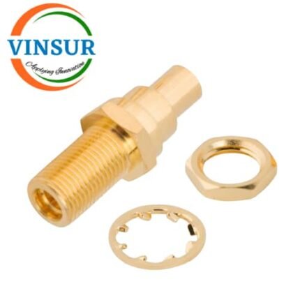 41721721 -- RF ADAPTER - 50 OHMS, MMCX FEMALE TO MMCX FEMALE STRAIGHT BULKHEAD ADAPTERS