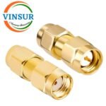 41910411 -- RF ADAPTER - 50 OHMS, RP SMA MALE TO SMA MALE STRAIGHT ADAPTER