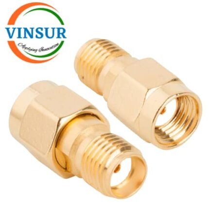 41910421 -- RF ADAPTER - 50 OHMS RP SMA MALE TO SMA FEMALE STRAIGHT ADAPTER