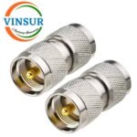 41C10C11 -- RF ADAPTER - 50 OHMS, UHF MALE TO UHF MALE STRAIGHT ADAPTER