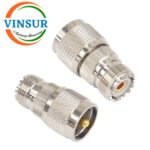 41C16C21 -- RF ADAPTER - 50 OHMS, UHF MALE TO UHF FEMALE STRAIGHT ADAPTER