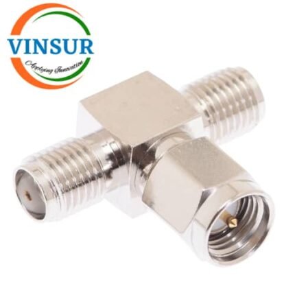 50420411 -- RF ADAPTER - 50 OHMS, SMA FEMALE-MALE-FEMALE STRAIGHT T-ADAPTER