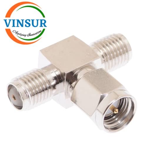 50420411-RF-ADAPTER-50-OHMS-SMA-FEMALE-MALE-FEMALE-STRAIGHT-T-ADAPTER.jpg 50420411 -- RF ADAPTER - 50 OHMS, SMA FEMALE-MALE-FEMALE STRAIGHT T-ADAPTER - Image 1