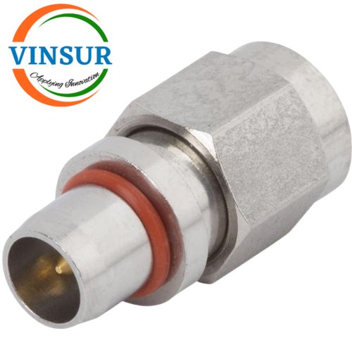BMA-Male-to-SMA-Male-Adapter.jpg 41F16411 -- RF ADAPTER - 50 OHMS, BMA MALE STRAIGHT TO SMA MALE STRAIGHT ADAPTER - Image 1