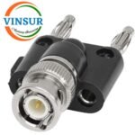 VSW-BNC-F-BP-- RF ADAPTER - 50OHMS , BNC FEMALE TO BANANA MALE