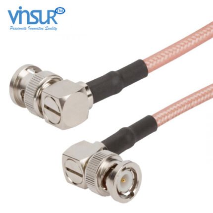 BNC Right Angle Male to BNC Right Angle Male RG-142 Cable Assemblies