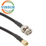 BNC STRAIGHT MALE TO SMA STRAIGHT MALE LMR-200 CABLE ASSEMBLY (1M))
