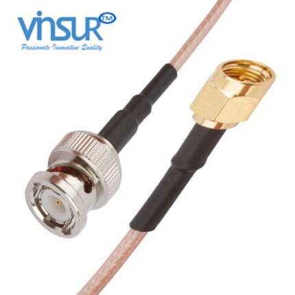 BNC Straight Male to SMA Straight Male RG-316 Cable Assembly