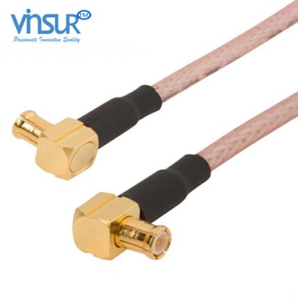 MCX Right Angle Male to MCX Right Angle Male RG-316 Cable Assembly