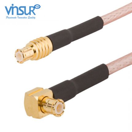 MCX Right Angle Male to MCX Straight Male RG-316 Cable Assembly