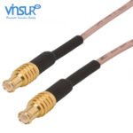 MCX Straight Male to MCX Straight Male RG-178 Cable Assembly